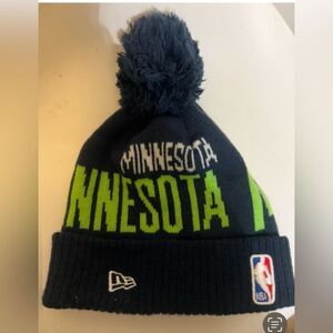 Minnesota Timberwolves New Era NBA Basketball Pom Beanie